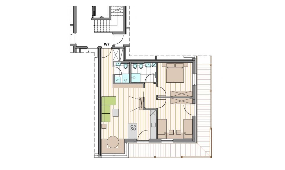 Küblerhof W07 | 3-Zimmerwohnung