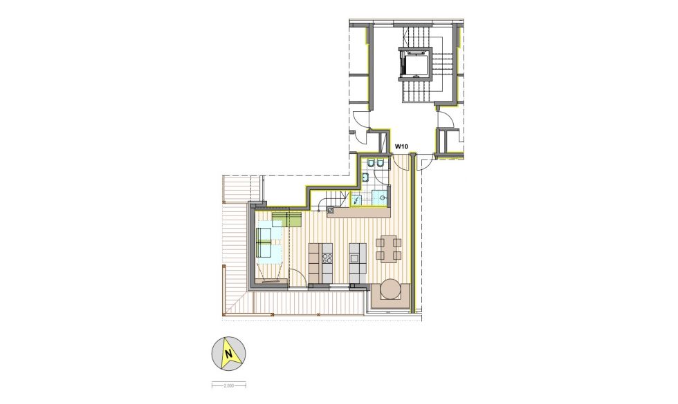 Küblerhof W10 | 3-Zimmer Duplex Wohnung